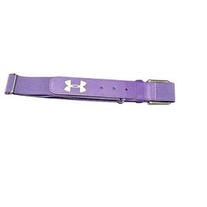 Mens Purple Under Armour Baseball Belt